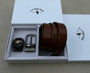 Us Polo Belt With 2 Buckle