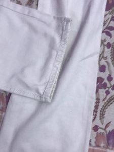 Ripped White Jeans