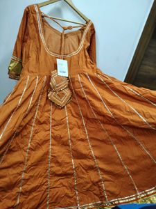 NEW Aachho Orange Kurta Set