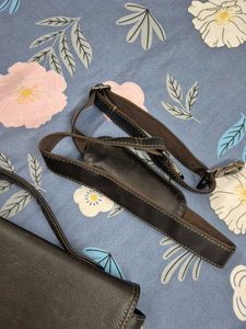 Stamp Laptop Bag Leather