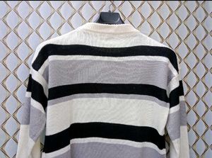 New With Tag Pinterest Striped Knit Sweater