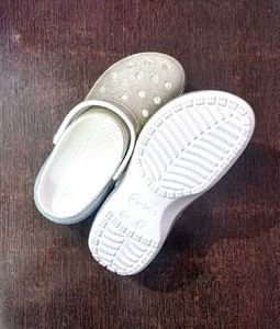 Gold Toned Crocs