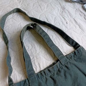 Kangol Denim Tote Bag