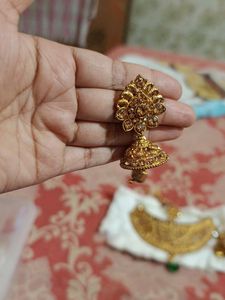 Golden Set Party Wear