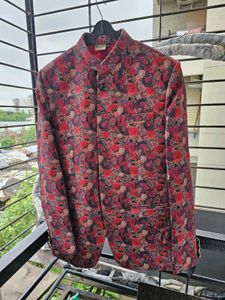 Floral Print Blazer