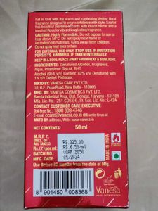 Vanessa Scarlet Eau de Parfum