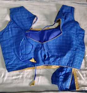 Blue Colour Blause