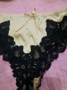 Polka Dot Bra and Lace Panty Set