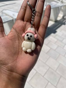 Handmade Cute Clay Keychains | Adorable Animal Cha
