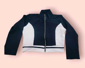 (New) Blue Cropped Jacket