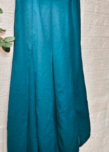 Elegant Navy Blue Strappy Skirt