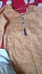 partywear kurti dupatta like new