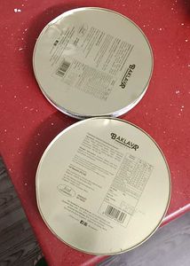 Vintage Baklava Tins (Set of 4)