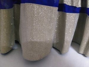 Elegant Blue &amp; White Kurta Set