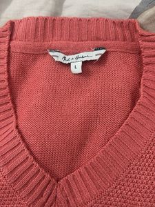 Stylish Coral Sweater