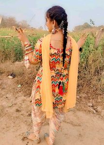 Patiala Multicolour Suit