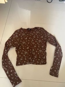 brandy melville dupe floral top