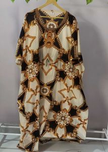 Classy Chain Print Brand New KAFTAN