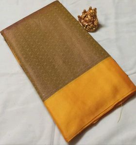 Copper Silk Saree