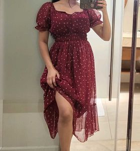 A BEAUTIFUL RED DRESS