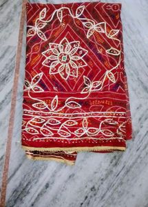Elegant Red Saree