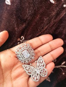 American Diamonds Ring Combo