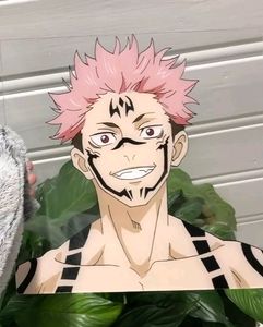 Sukuna Glass Painting