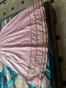 Elegant Pink Ethnic Gown