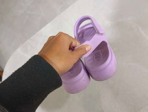Cute Lavender Flip Flops