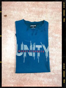 Blue Unity Graphic T-Shirt