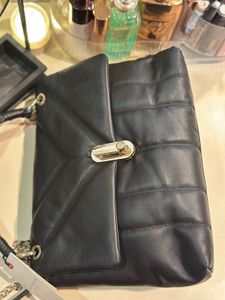 Auth NWT Ted Baker Ayahlin Leather Puffer Bag