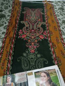 Original lawn Embroidered pakistani suit..