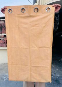 Golden Brown Door Curtains