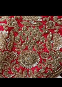 Red Bridal Saree