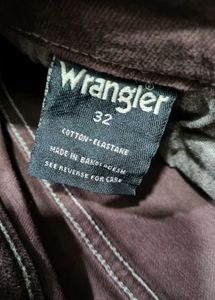 Brown wrangler Jeans