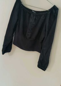 Black Crop Top