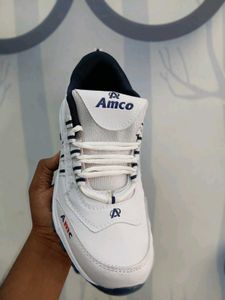 AMC White Casual Sneakers