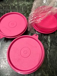 Tupperware Pink boxes (Set of 3)
