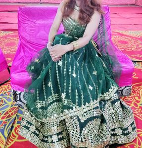Gorgeous Green Lehenga Choli