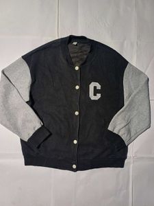 🔥Vintage Black Letterman Jacket