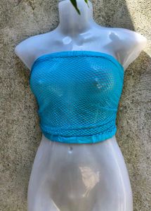 1092 SEXY BLUE TOP