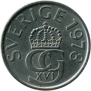 5 Kronor 1978 Swedish Coin Best Price