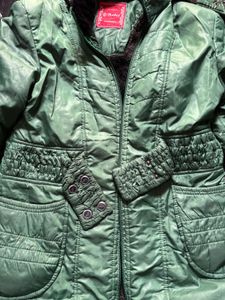 Green Hooded Jacket