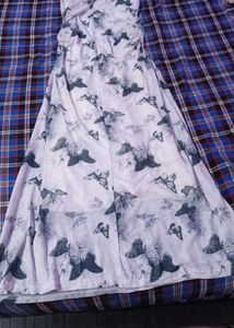 Butterfly Print Maxi Dress