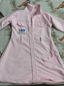Cute Pink Collared Dress