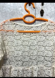 Lace Bell Sleeve Top