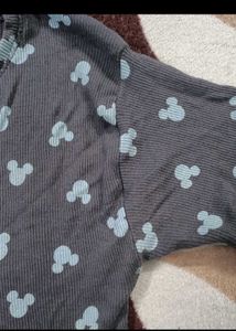 Selling Combo of 2 Micky printed tops