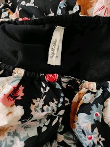 Black Floral Dress