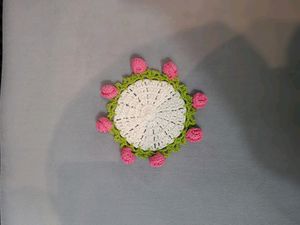 Viral Rose Tea Coasters