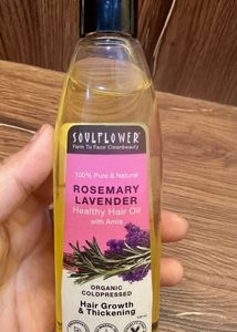 Soulflower Rosemary Lavender Hair Oil